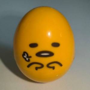 全新 2015 SANRIO Gudetama 梳乎蛋 蛋黃哥 雞蛋哥 不倒翁 印章