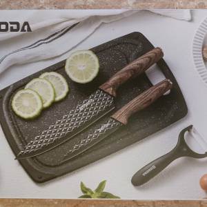 Gooda 刀和砧板套裝