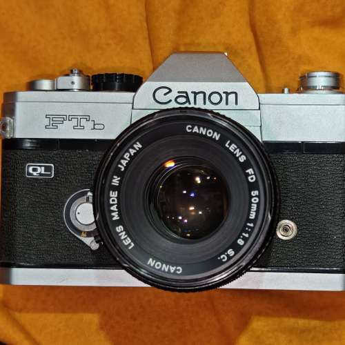 Canon FTb + 50/1.8 FD  佳能 50mm 菲林機 膠片機 film camera
