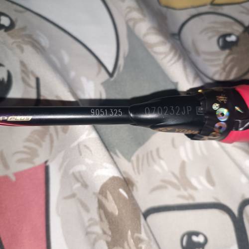 100zzbp日本限定黑紫金色羽毛球拍