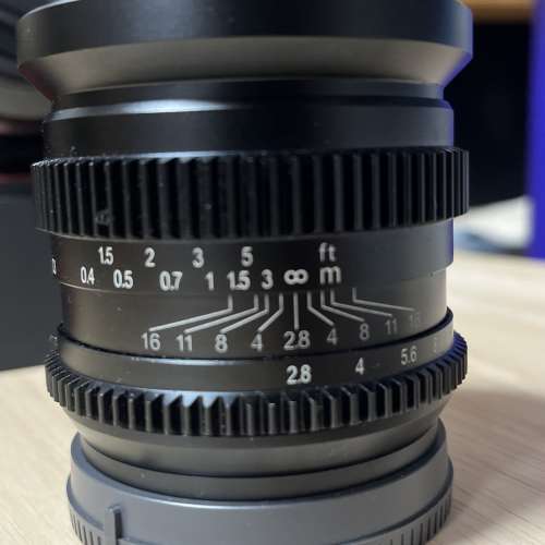 SLR MAGIC cine lens 電影鏡 18mm 2.8 FF e mount