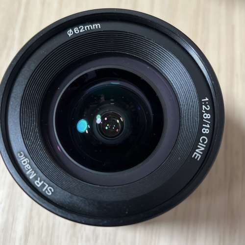 SLR MAGIC cine lens 電影鏡 18mm 2.8 FF e mount