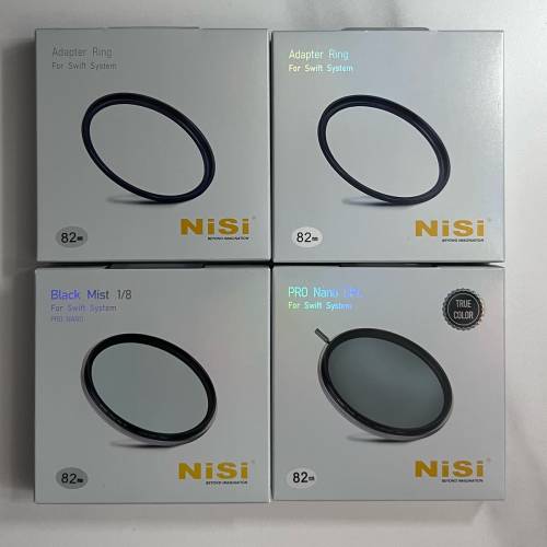 Nisi Swift True Color Pro Nano CPL Black mist 1/8 82mm