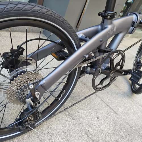 2025 車架平焊款 DAHON P10 (PAA003) 10速油剎 20吋鋁合金折叠車 送水架前後蛙燈叮叮