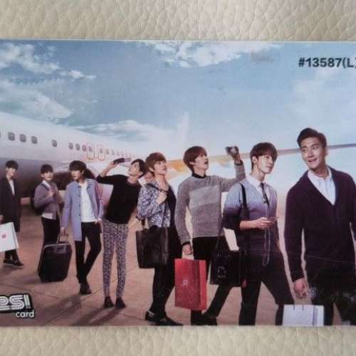 Super junior yes card yes卡 男團小卡