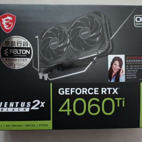 賣msi rtx 4060ti 4060 ti oc mini itx 細卡顯示卡