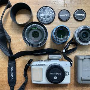 Olympus EPL7, 14-42mm 1:35-5.6, 40-150mm 1:4-5.6, 45mm 1:1.8
