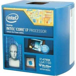 徴收 一顆 全新或二手Intel Core i7-4790K