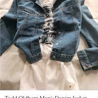 正價近仟！美國TODD OLDHAM 長袖 vintage Denim 外套 Jacket