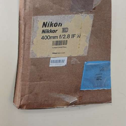 (全球唯一全新貨）Vintage Nikon 400mm f/2.8 IF Lens