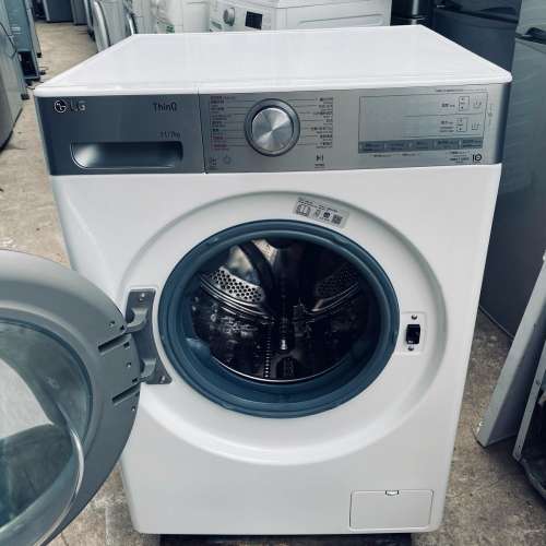LG 樂金 FV9M11W4 11/7.0公斤 1400轉 直驅式雙頻摩打 3合1 智能洗衣乾衣機 #二手電...