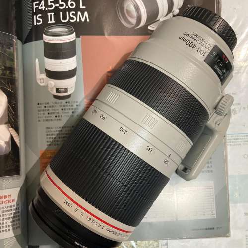 Repair Cost Checking For Canon EF 100-400mm f/4.5-5.6L IS II USM 抹鏡清潔、光...