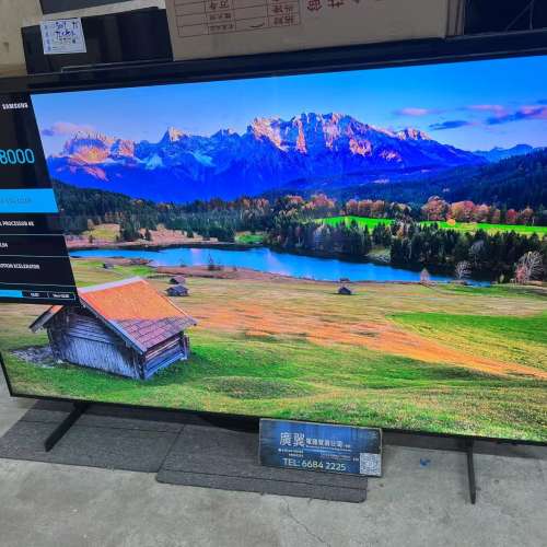 65吋 4K SMART TV 三星65AU8000 WIFI 電視