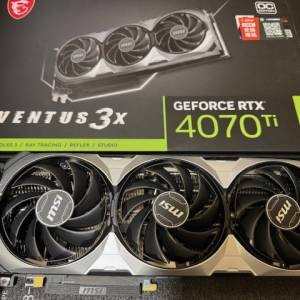 MSI GeForce RTX 4070 Ti VENTUS 3X 12G OC