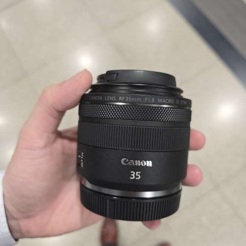 Canon rf 35mm f1.8 STM 有盒 過保 97% new
