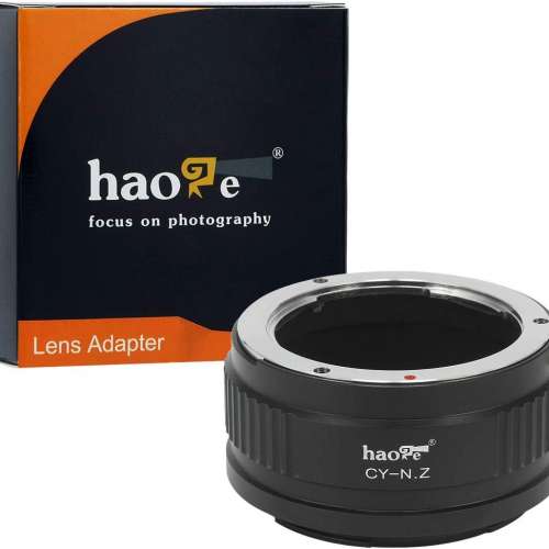 HAOGE Contax/Yashica (CY) SLR Lens To Nikon Z-Mount Adaptor 金屬接環