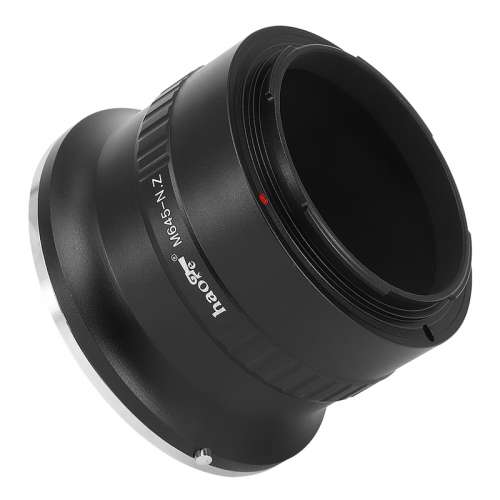 HAOGE Mamiya 645 (M645) SLR Lens To Nikon Z-Mount Adaptor 金屬接環