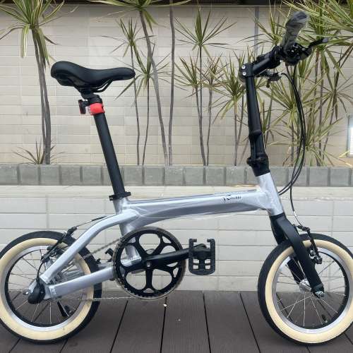 台灣 PACIFIC 旗下 KOLiBRI 蜂鳥  內3速 14吋鋁合金折叠車 送前後蛙燈叮叮