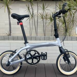 台灣 PACIFIC 旗下 KOLiBRI 蜂鳥  內3速 14吋鋁合金折叠車 送前後蛙燈叮叮