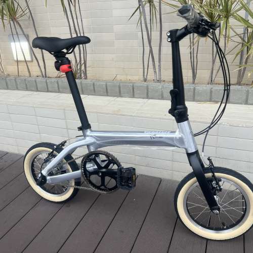 台灣 PACIFIC 旗下 KOLiBRI 蜂鳥  內3速 14吋鋁合金折叠車 送前後蛙燈叮叮