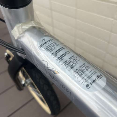 台灣 PACIFIC 旗下 KOLiBRI 蜂鳥  內3速 14吋鋁合金折叠車 送前後蛙燈叮叮