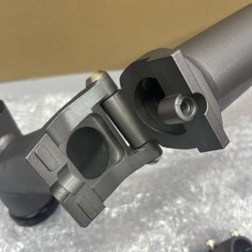 2025 國布 小布款 最新超輕鋁合金版 ACEOFFIX C5 消光黑色碳纖維前叉 折叠車 車架組