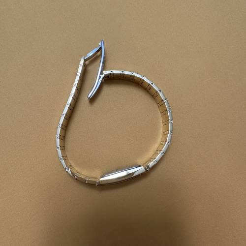 Kutchinsky by Chopard 18ct gold plaque bracelet white