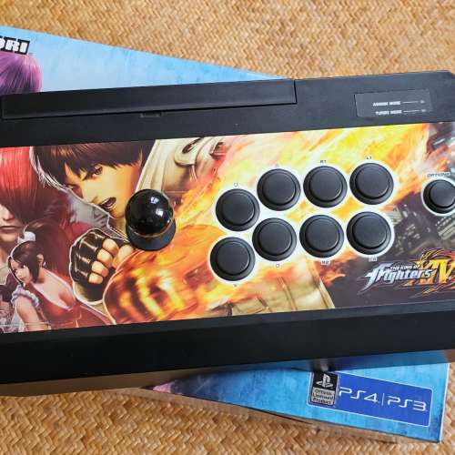 HORI Fight Stick King of Fighters XIV Edition 街機大手掣新淨少用 * For [ PS3 ...
