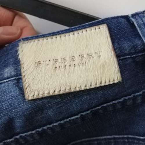 99% New Burberry Prorsum 天藍色洗水牛仔褲 Size 31
