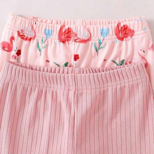 童裝長袖圓領睡衣連褲子