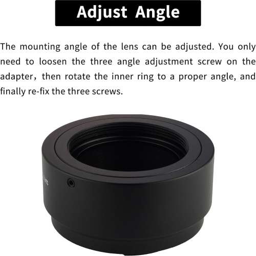 XPIMAGE M42 Screw SLR Lens To Canon EOS R Mount Digital Camera Body 金屬接環