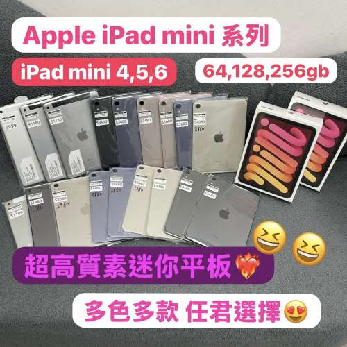 🥰電子之家，超多靚Apple iPad之家🥰Apple iPad mini系列/iPad mini 4,5,6/WIFI版,...