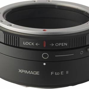 XPIMAGE Nikon Nikkor F Mount G-Type D/SLR LensTo Sony Alpha E-Mount Mirrorless