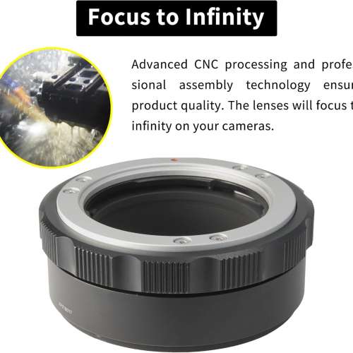 XPIMAGE Minolta Rokkor (SR / MD / MC) Lens To Sony Alpha E-Mount Mirrorless