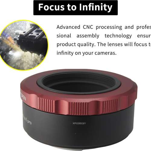 XPIMAGE M42 Screw SLR Lens To Sony Alpha E-Mount  Alliance Cameras Pro 金屬接環