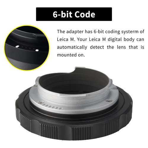 XPIMAGE Minolta Rokkor (SR / MD / MC) SLR Lens To Leica M Mount Rangefinder