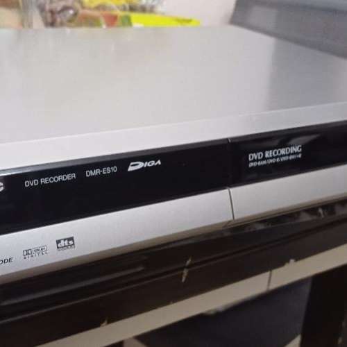 原裝Panasonic DMR-ES10 160G DVD recorder 220V，當年機皇，開機唔著(可能燒灰士) ...