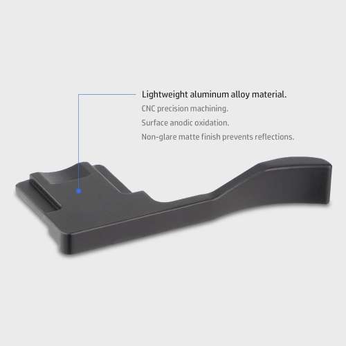 Haoge Metal Hot Shoe Thumb Up Rest Grip For RICOH GR III、GR IIIX (專用指柄)