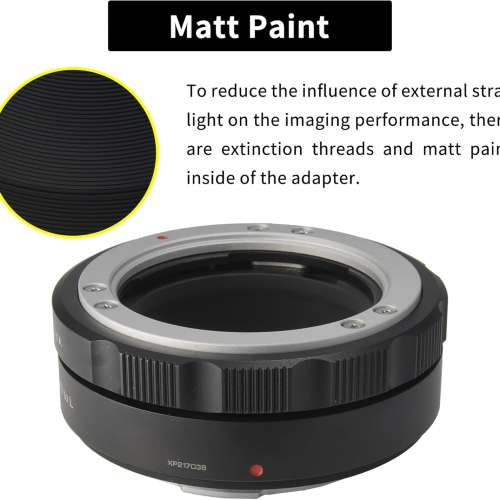 XPIMAGE Minolta Rokkor (SR / MD / MC) SLR Lens To Leica L-Mount (TL/SL) Cameras