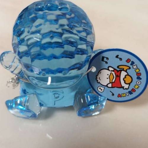 全新仿水晶石入口小鴨動物陳列小擺設