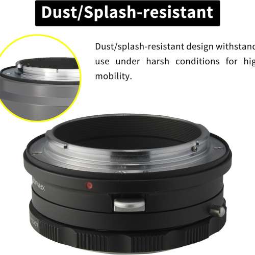 XPIMAGE Nikon Nikkor F Mount G-Type D/SLR Lens To CANON EOSR Mount Adaptor 金...