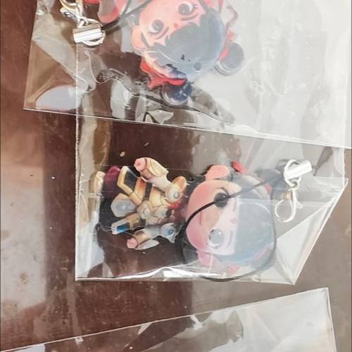 哪吒2魔童卡通手機鏈掛件