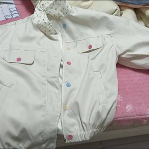 花翻領新款設計感潮牌外套