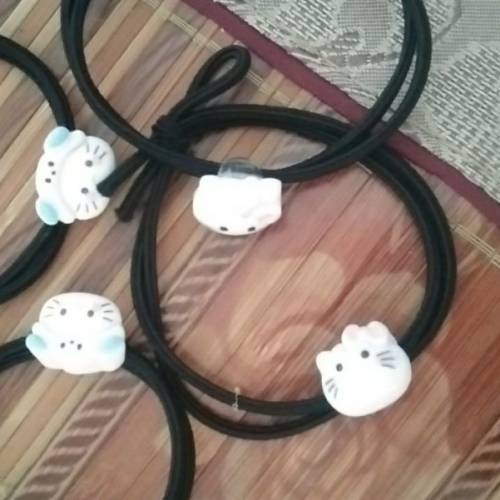 全新可爱KT猫小皮筋送