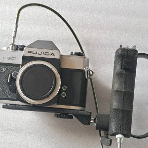 日本 Minette Camera Hand Grip 摺疊式L型金屬相機托連快門線手掣