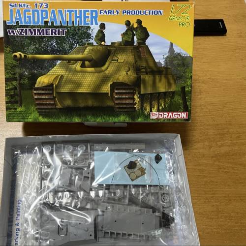 1/72 Dragon 威龍二戰德軍坦克模型