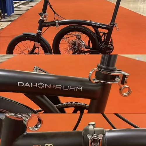 2025 新款 DAHON & RUHM 聯乘版 國布款 7速 C剎/碟剎鋁合金折叠車 送叮叮前𢓭蛙燈