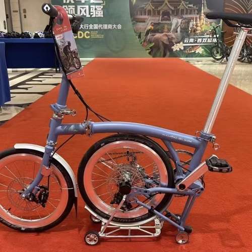 2025 新款 DAHON & RUHM 聯乘版 國布款 7速 C剎/碟剎鋁合金折叠車 送叮叮前𢓭蛙燈