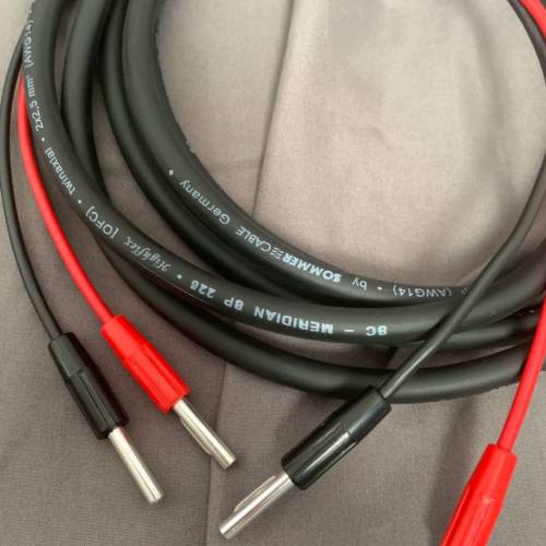 德國Sommer 鍍銀喇叭線 （全新） DIY