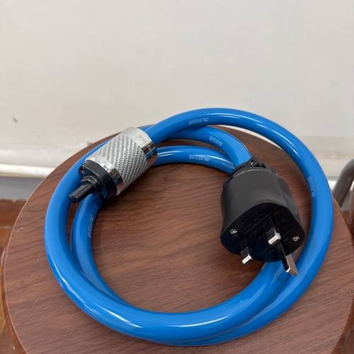 荷蘭 Siltech 8字尾鍍銀電源線（全新）DIY